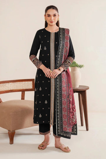 Embroidered Lawn Fancy 3 Piece Dress